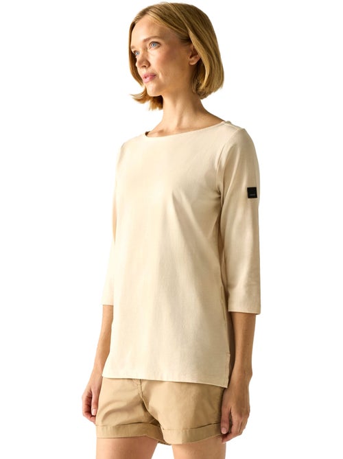 Regatta - T-shirt uni manches ¾ col bateau PEVIA - Kiabi