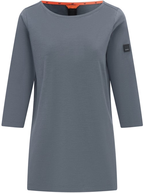 Regatta - T-shirt uni manches ¾ col bateau PEVIA - Kiabi