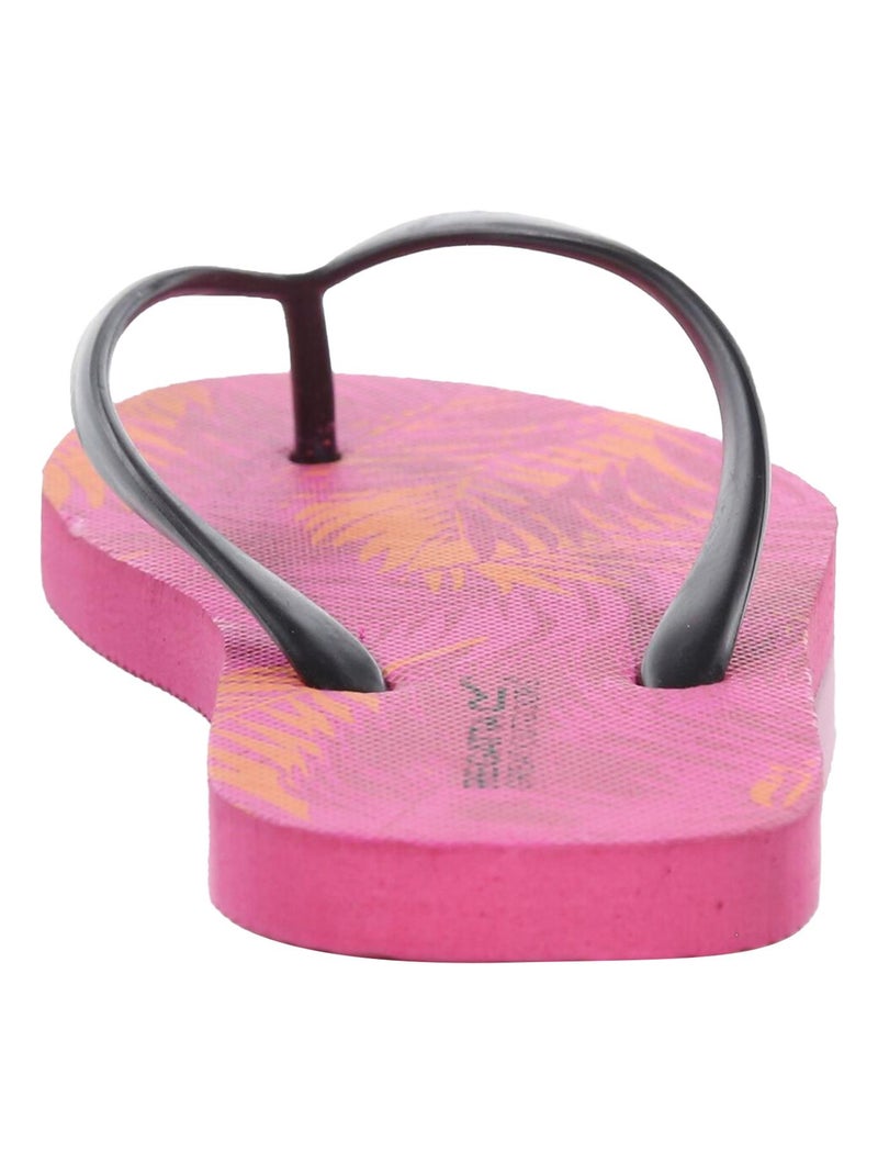 Regatta - Tongs motif/style Feuille de palmier BALI Rose foncé - Kiabi