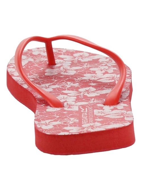 Regatta - Tongs motif/style Hibiscus BALI - Kiabi