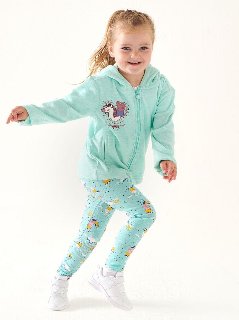 Regatta - Veste à capuche - Bébé fille Bleu ciel - Kiabi