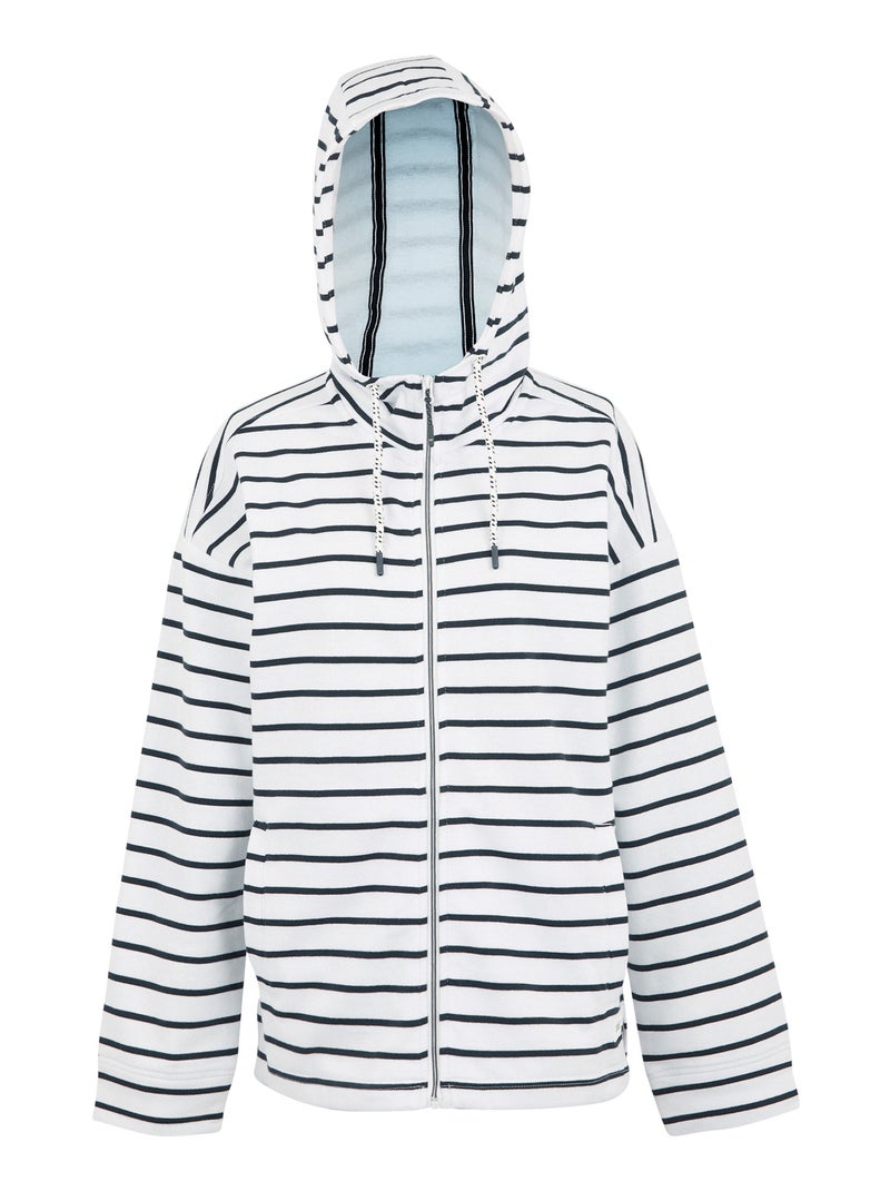 Regatta - Veste à capuche BAYLETTA Blanc Bleu - Kiabi