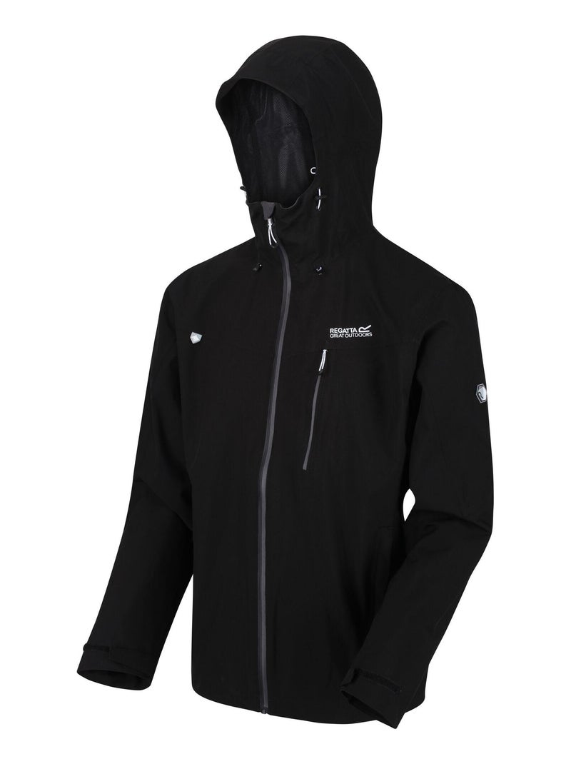 Regatta - Veste à capuche BIRCHDALE Noir Gris - Kiabi