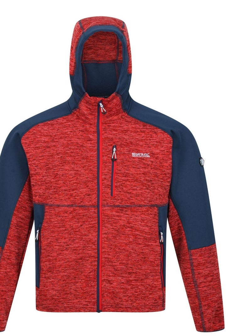 Regatta - Veste à capuche CADFORD Rouge cerise - Kiabi