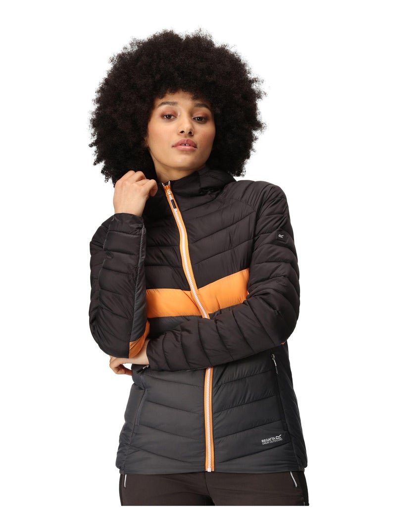 Regatta - Veste à capuche HARROCK Gris Noir Noir - Kiabi
