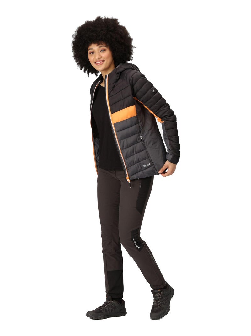 Regatta - Veste à capuche HARROCK Gris Noir Noir - Kiabi