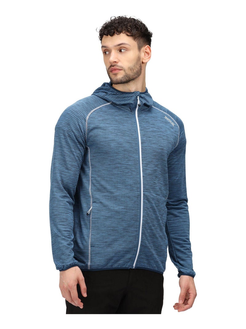 Pull à Capuche Zippé Regatta Bayarma - Femme Taille 12 - Bleu - Neuf Avec étiquettes