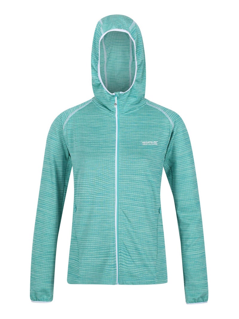 Regatta - Veste à capuche YONDER Bleu turquoise - Kiabi