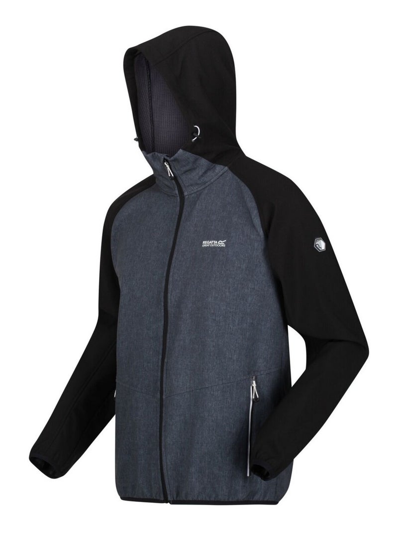 Regatta - Veste AREC Gris Noir Noir - Kiabi
