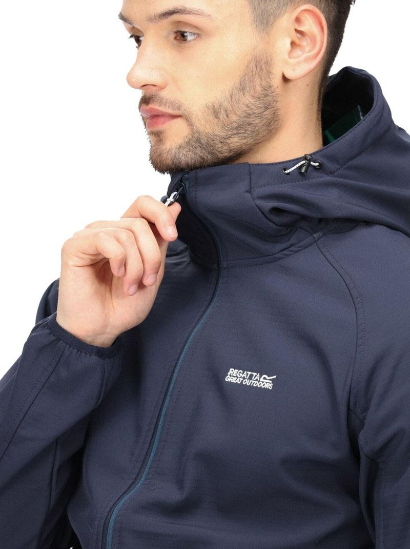 Regatta - Veste contrastée à capuche AREC Bleu marine - Kiabi