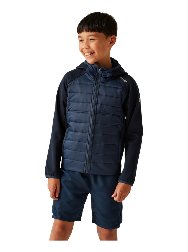 Regatta - Veste hybride à capuche KIELDER Bleu marine - Kiabi
