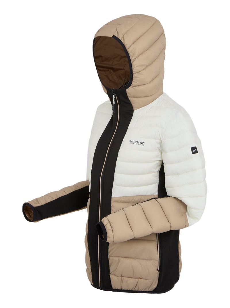 Regatta - Veste hybride LEEDRE Noir Beige - Kiabi