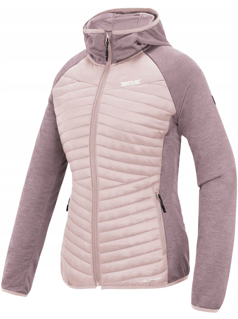 Regatta - Veste hybride matelassée à capuche ANDRESON Violet - Kiabi