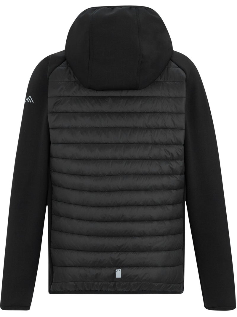 Regatta - Veste hybride matelassée et compressible ANDRESON Noir Gris Noir - Kiabi