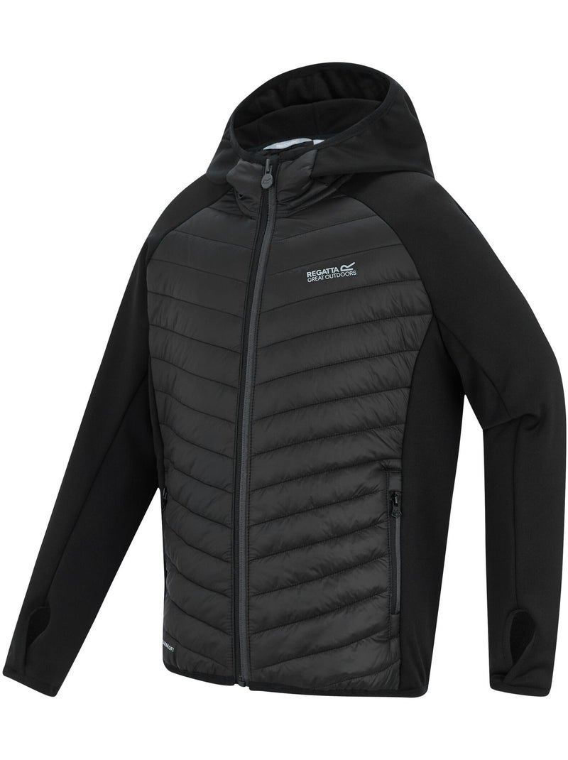 Regatta - Veste hybride matelassée et compressible ANDRESON Noir Gris Noir - Kiabi