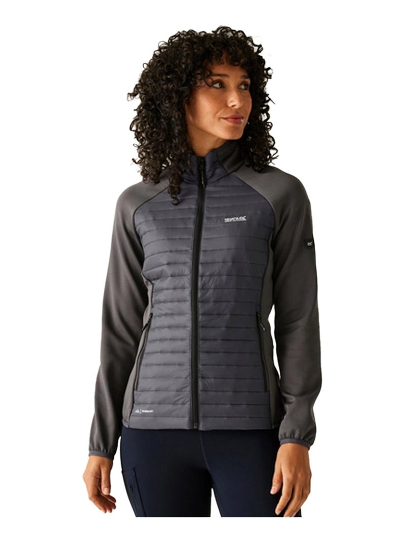 Regatta - Veste hybride matelassée et compressible CLUMBER Gris foncé - Kiabi
