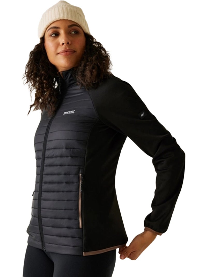 Regatta - Veste hybride matelassée et compressible CLUMBER Marron - Kiabi