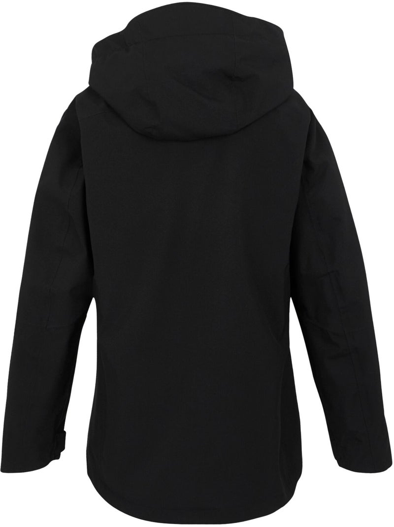Regatta - Veste imperméable à capuche BIRCHDALE Noir Gris Noir - Kiabi