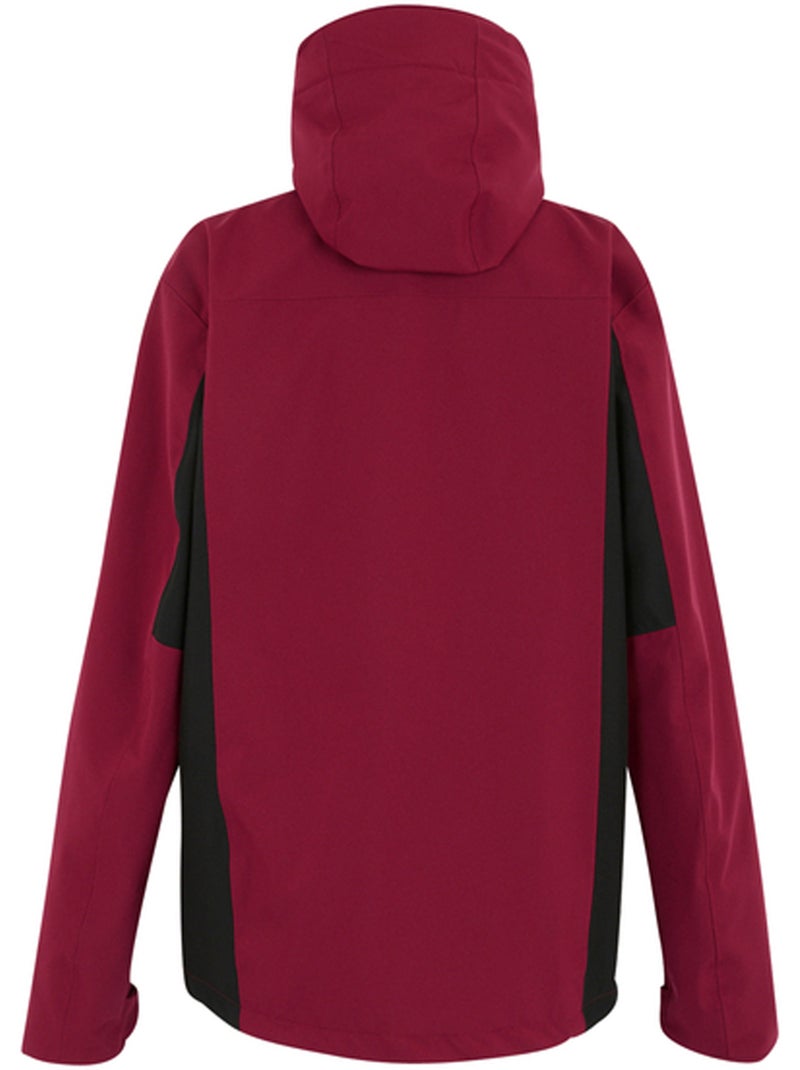 Regatta - Veste imperméable à capuche BIRCHDALE Rouge bordeaux - Kiabi