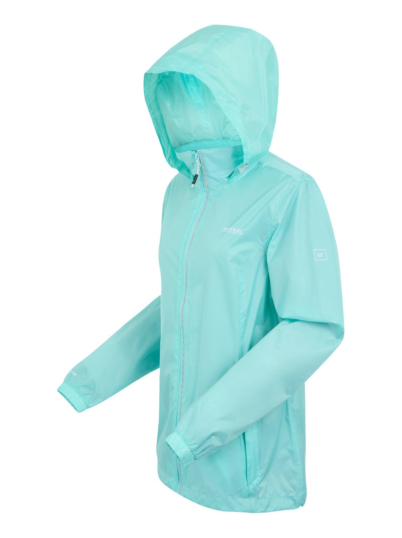 Regatta - Veste imperméable à capuche CORINNE Bleu ciel - Kiabi