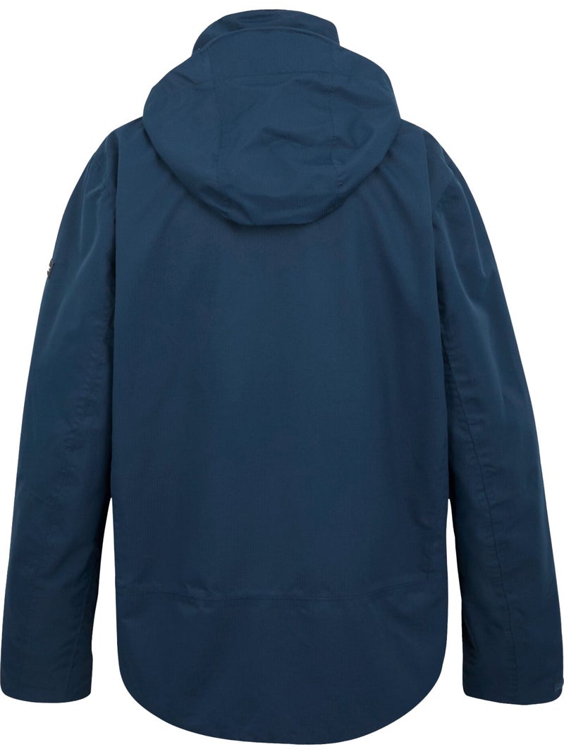 Regatta - Veste imperméable à capuche OAKHOWE Bleu nuit - Kiabi