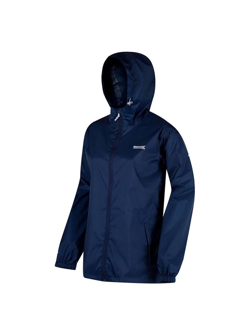 Regatta - Veste imperméable à capuche PACK IT Bleu nuit - Kiabi