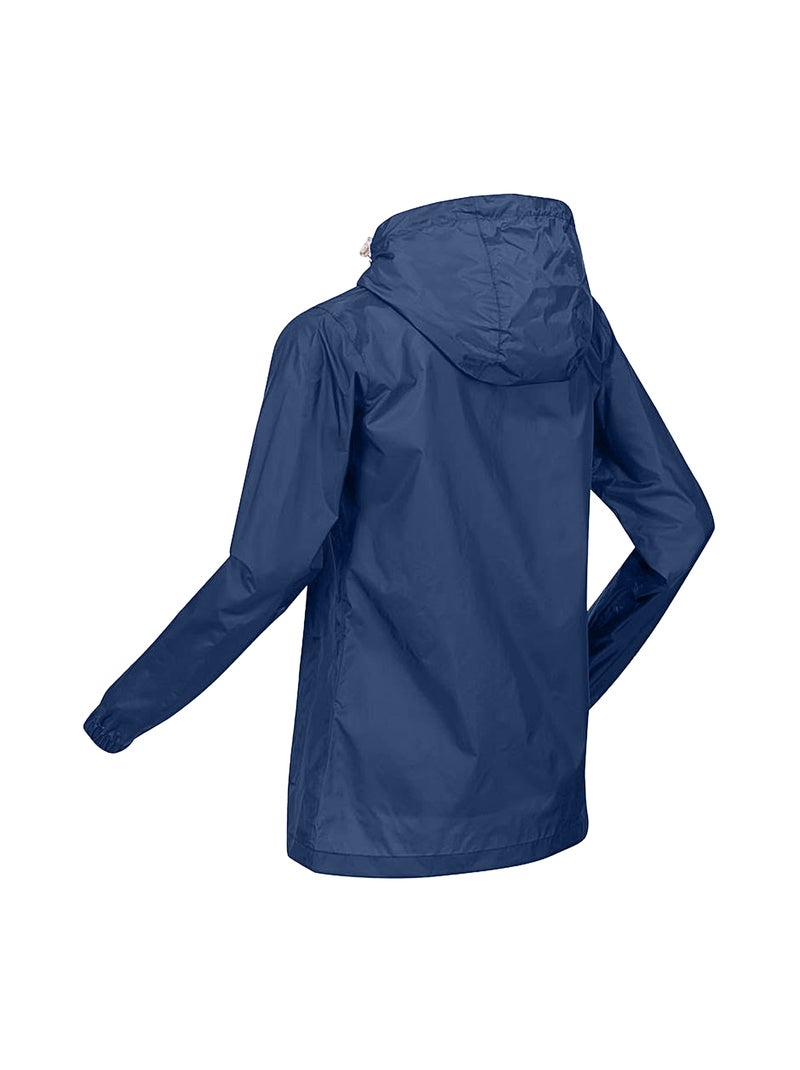 Regatta - Veste imperméable à capuche PACK IT Bleu nuit - Kiabi