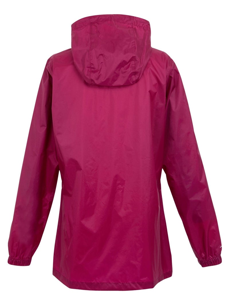 Regatta - Veste imperméable à capuche PACK IT Bordeaux - Kiabi