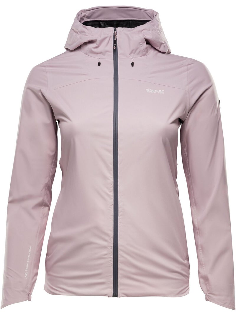 Regatta - Veste imperméable à capuche RADLER Mauve lilas - Kiabi