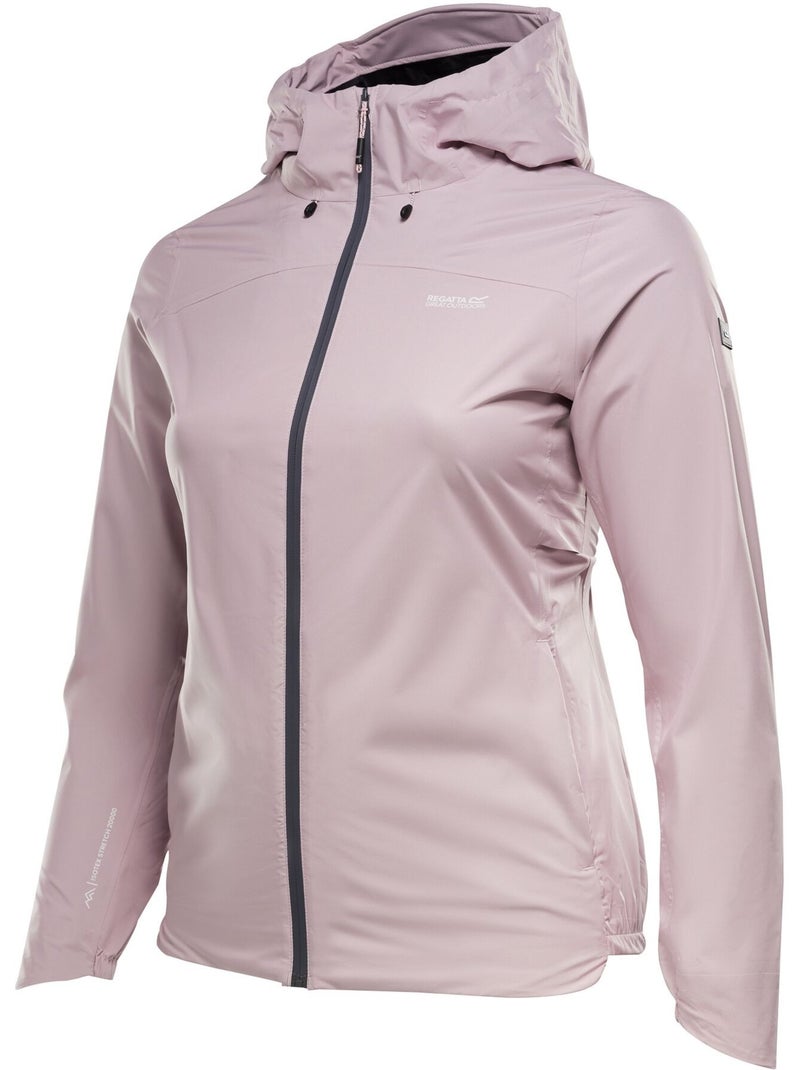 Regatta - Veste imperméable à capuche RADLER Mauve lilas - Kiabi