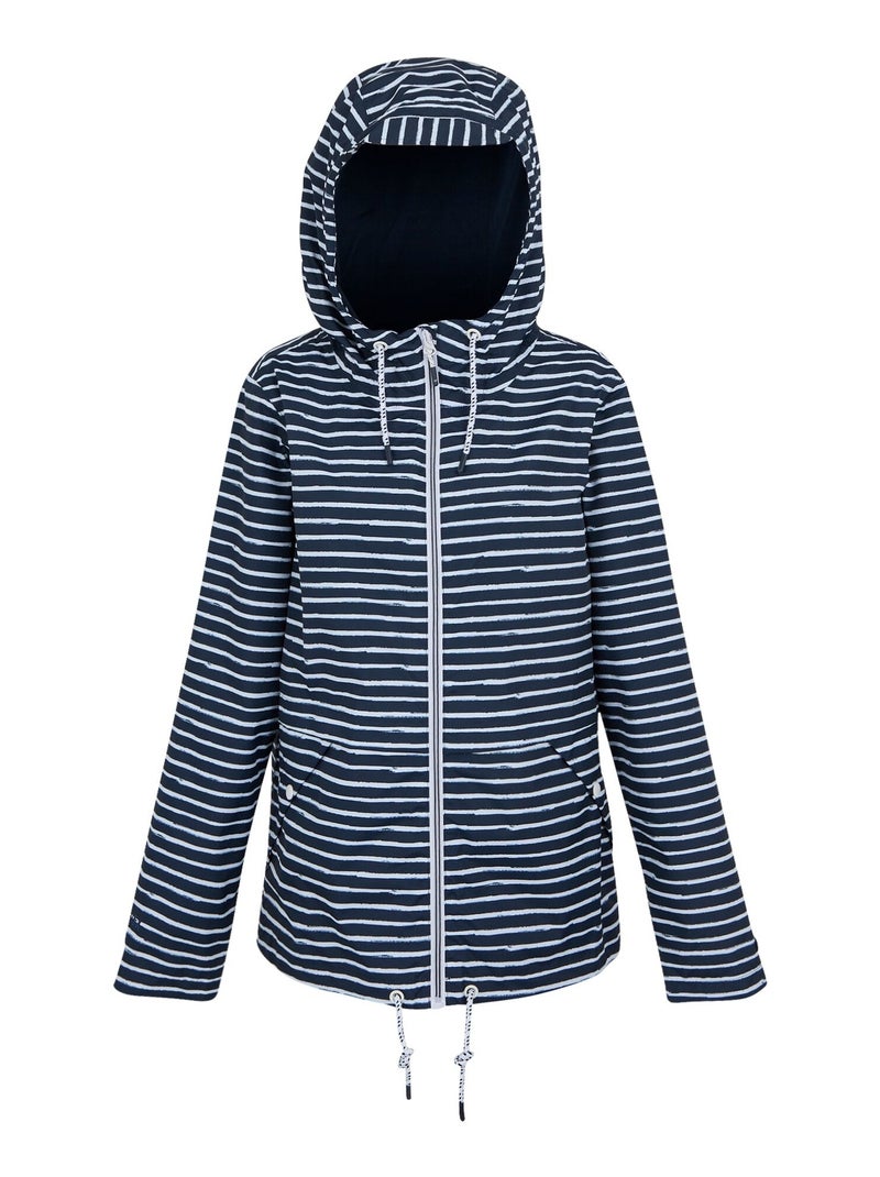 Regatta - Veste imperméable BAYLETTA Bleu Bleu marine Blanc - Kiabi