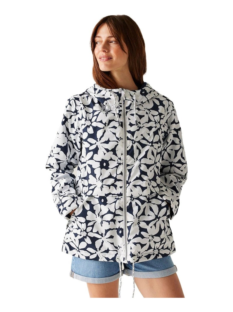 Regatta - Veste imperméable BAYLETTA Bleu Bleu marine Blanc - Kiabi