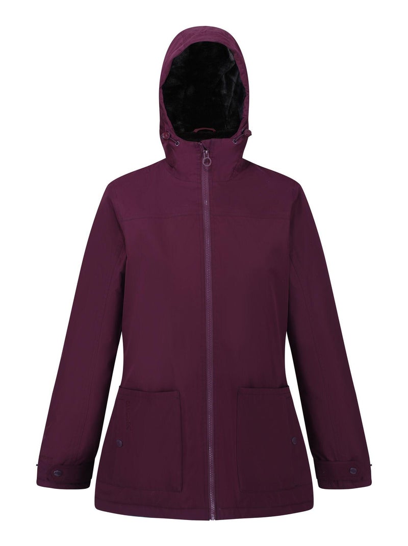 Regatta - Veste imperméable BERGONIA Bordeaux - Kiabi