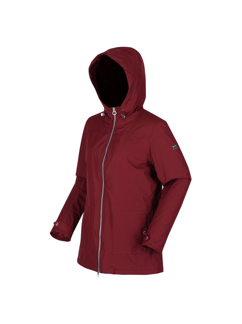 Regatta - Veste imperméable BERGONIA Bordeaux - Kiabi