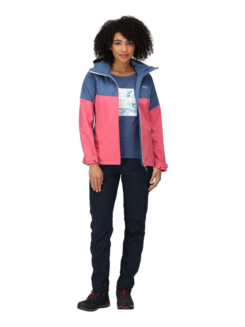 Manteau Femme Regatta Brigida - Imperméable, Isolant, Rose - Taille Régulière - Neuf Avec étiquettes