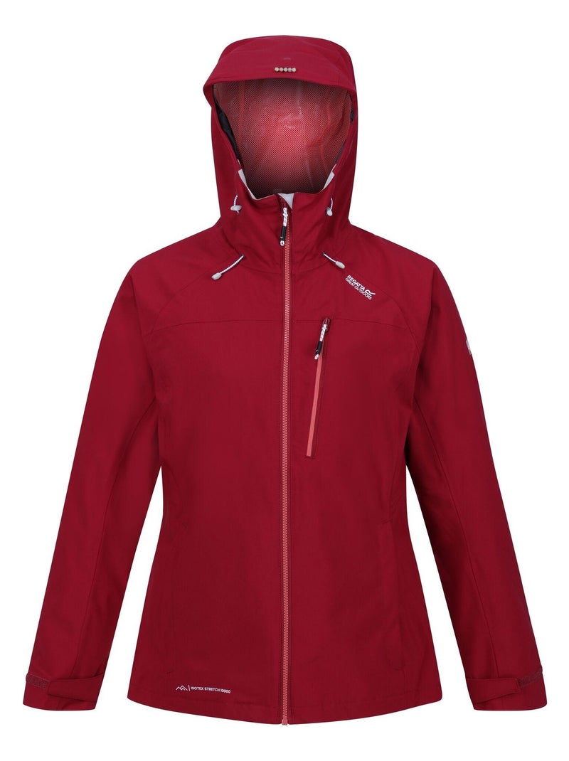 Regatta - Veste imperméable BRÇaEDALE Rouge foncé - Kiabi