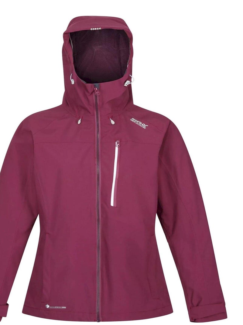Regatta - Veste imperméable BRÇaEDALE Rouge pourpre - Kiabi
