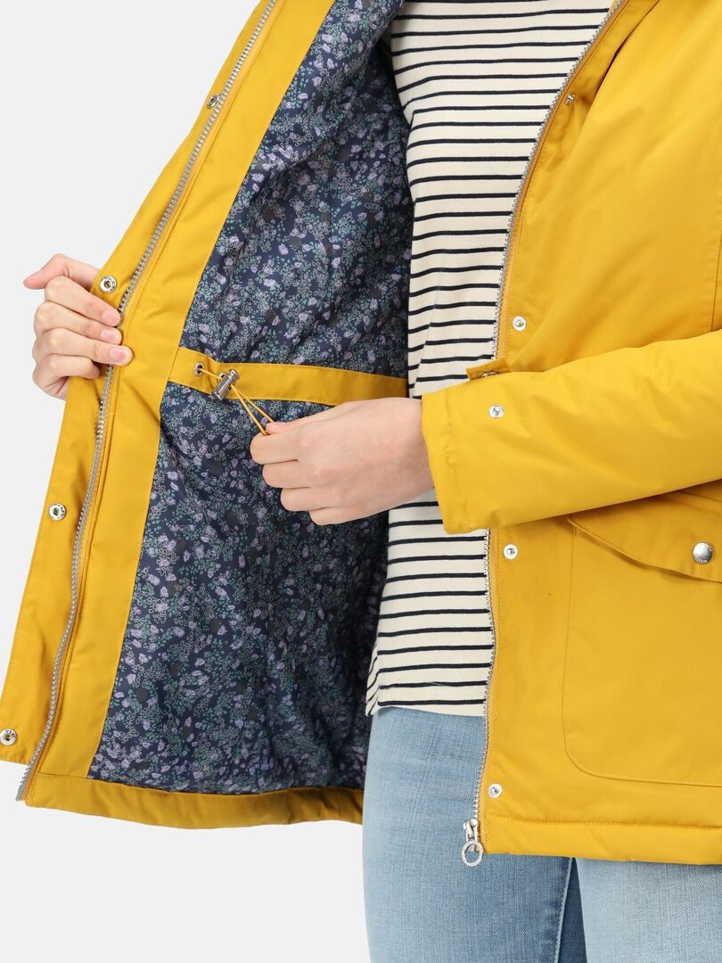Veste Regatta Highside Homme L – Imperméable Denim Bleu Avec LED Capuche