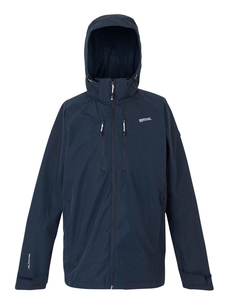 Regatta - Veste imperméable CALDERDALE Bleu marine - Kiabi