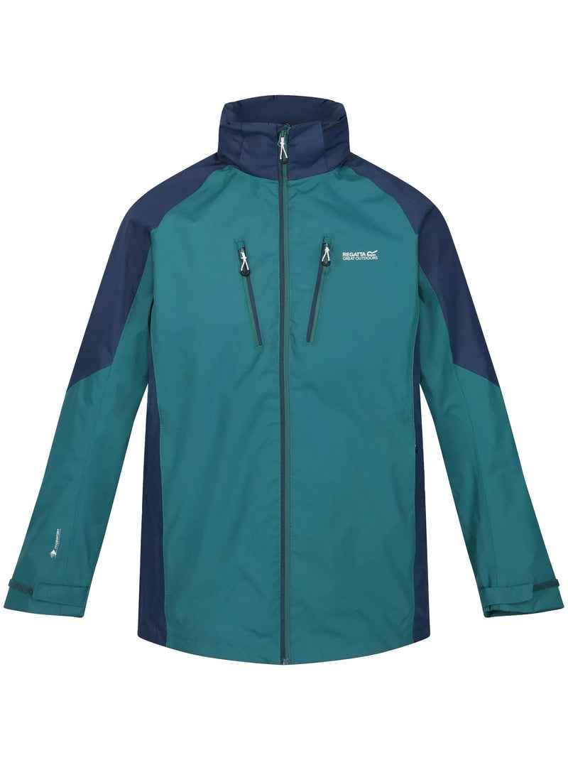 Regatta - Veste imperméable CALDERDALE Bleu pétrole - Kiabi