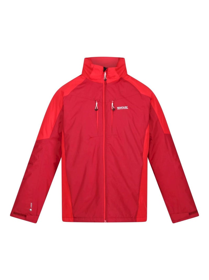 Regatta - Veste imperméable CALDERDALE Rouge foncé - Kiabi