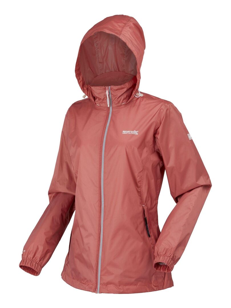 Veste Imperméable De Marche Regatta Femme - Rose, Taille 14, Polyester - Neuf Avec Petit Défaut