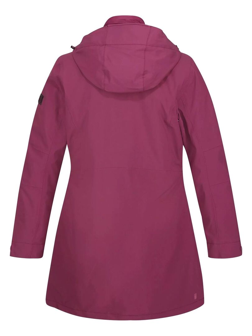 Veste Imperméable Femme Regatta - Rouge - Taille S - Légère Avec Capuche
