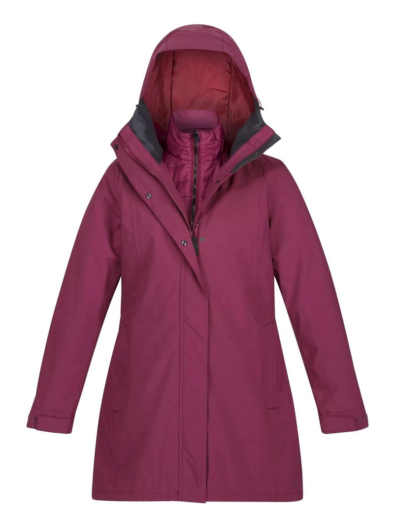 Regatta - Veste imperméable DENBURY Rouge pourpre - Kiabi