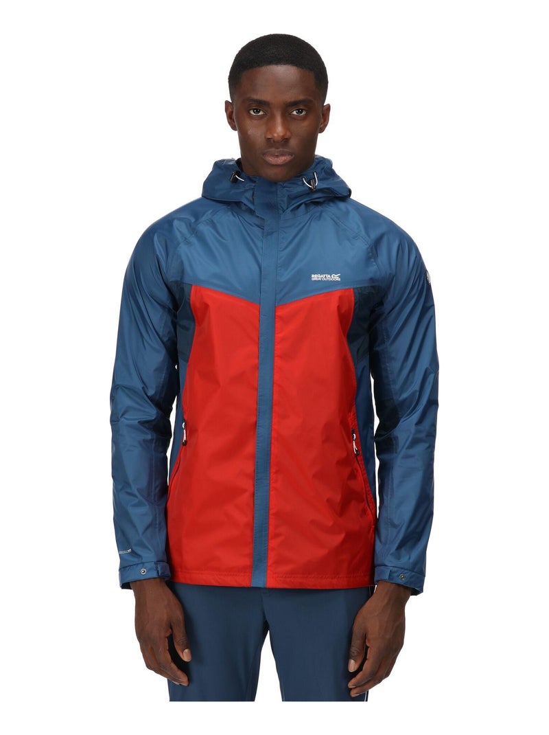 Regatta - Veste imperméable DRESFORD Bleu Rouge - Kiabi