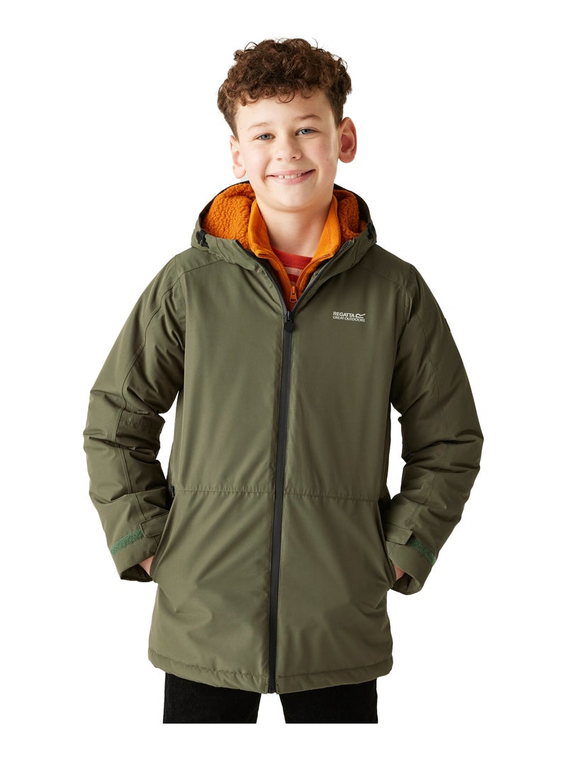 Regatta - Veste imperméable FARBANK Vert marine fluo - Kiabi