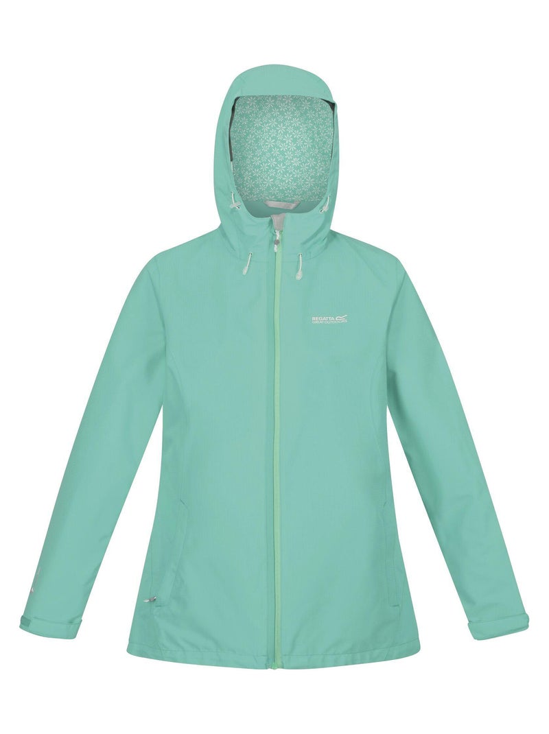 Regatta - Veste imperméable HAMARA Bleu turquoise - Kiabi