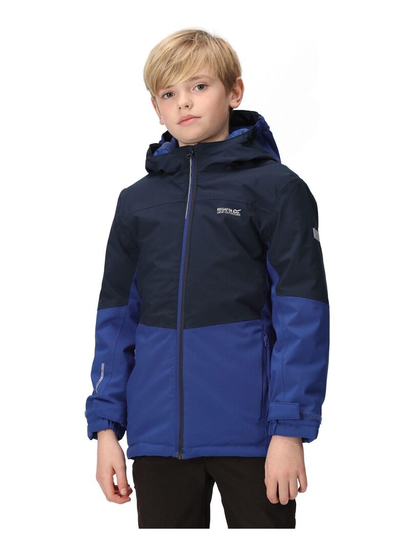 Veste Imperméable Regatta HIGHTON Enfant – Respirante, Réfléchissante, Polyester Recyclé