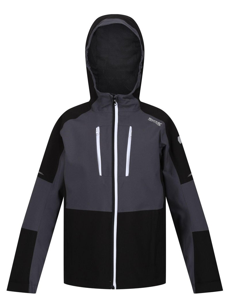 Regatta - Veste imperméable HIGHTON Gris Noir Noir - Kiabi