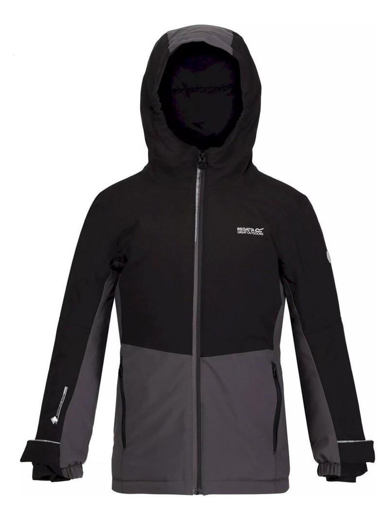 Regatta - Veste imperméable HIGHTON Noir Gris Noir - Kiabi